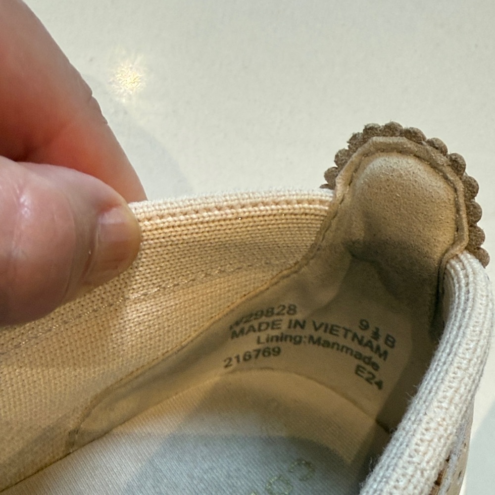 Cole Haan GrandZero Meritt Stitch-lite Slip on Loafers, Sand dollar, Size 9.5 - Picture 8 of 9